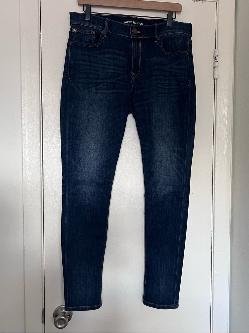 Express Mid Rise Legging Jeans